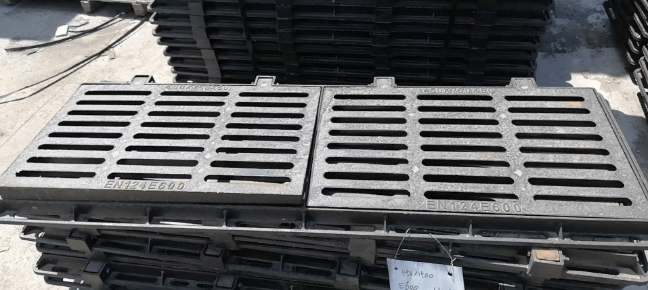 碧江球墨铸铁连体双篦展示