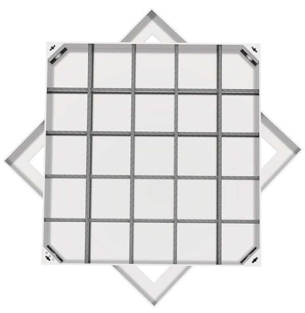 碧江不锈钢方井展示